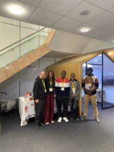 A lovely meeting with Co-founder of The Lewis Foundation